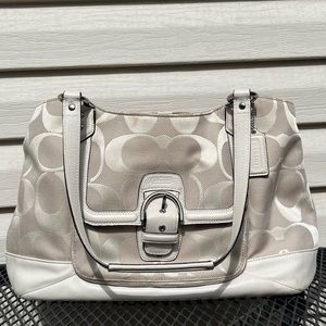 Coach Abby Ivory Bag